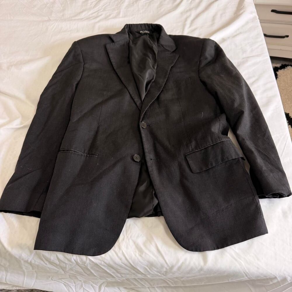 Jos-a-bank Men's Black and Grey Tailored-jackets